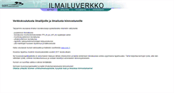 Desktop Screenshot of ilmailuverkko.fi